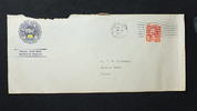 USA 2 Cent Bedarfsbrief mit Michel 263 Rollenmarke oben und unten geschnitten -
