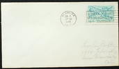 USA 3 Cent Michel Nr. 598 auf Bedarfsbrief -