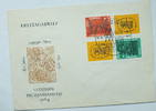 DDR Erstagsbrief Michel1012 und 1013 -
