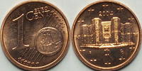Italien 1 Cent 2004 bankfrisch 2.23 US$ Tax included +  18.76 US$ shipping