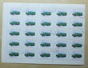 Ungarn 50 x 1 Forint Eisenbahn Nr. 3182 Großbogen zu 50 x 1 Forint Rand geknickt -