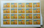 Ungarn 20 x 1 Forint Comics Nr. 3604 Bogen zu 20 x 1 Forint rechter Bogenrand geknickt -
