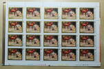 Ungarn 20 x 40 Filler Pferde Nr. 3385 Bogen zu 20 x 40 Filler -
