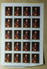 Ungarn 20 x 1 Forint Albrecht Dürer Bogen zu 20 x 1 Forint gefaltet -