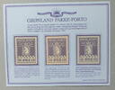 Grönland 15 Öre 3 x 15 Öre Paketmarke Grönland Nachdruck 1983 -