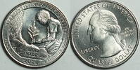 USA 25 Cent Vermont Marsh Billings Rockefeller -