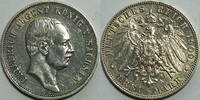 Sachsen 3 Mark Friedrich August III. (1904-1918) -