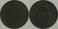 Preußen 1 Pf Wilhelm II -