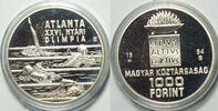 Ungarn 1000 Forint Olympische Spiele Atlanta 1996 Schwimmen -