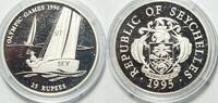 Seychellen 25 Rupees Olympische Spiele Atlanta 1996 Segeln -