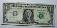 USA 1 $ Ersatz / Sternennote Serie 2017, Atlanta Georgia , Buchstabe F -
