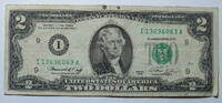 USA 2 $ Serie I, Minneapolis, Minnesota, Buchstabe I -