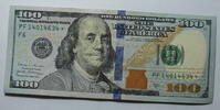 USA 100 $ Ersatz / Sternennote Serie 2017 A, Buchstabe PF -