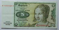 Deutschland 5 DM World Paper Money Nr. 30 B, mit Copyright 1963 -