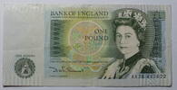 Bank of England 1 Pfund World Paper Money 377 b -