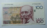 Belgien 100 Francs World Paper Money 140 a -