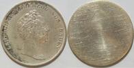 Baden 1 /2 Gulden Leopold Grossherzog v. Baden 30,3 mm einseitig Medallie -