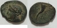  AE 12 mm 300 - 268 v.Chr Lukanien Belorbeerter Kopf des Aopllo Rs. Füll... 54,00 EUR incl. VAT., +  14,00 EUR shipping