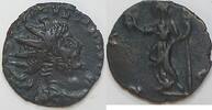 Römisches Kaiserreich Barbarisierter Antonian Claudius II Gothicus -
