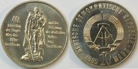 DDR 10 Mark 40. Jahrestag Befreiung Faschissmus -