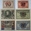 Deutschland 10, 25 und 50 Pf Urnstadt -
