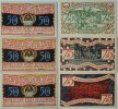 Deutschland 3 x 50 Pf Zeulenroda -