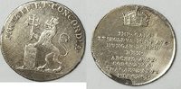 Ungarn Böhmen Silbermed. 20 mm Silbermed. auf die Krönung Leopold von Böhmen und Ungarn