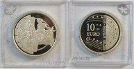 10 Euro 2004 Belgien EU Erweiterung PP gekapselt mit Zertifikat