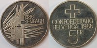 Schweiz 5 Franken Sempach -