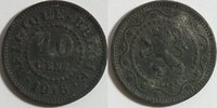 Bes. Gebiete . Weltkrieg Belgien 10 Centimes -