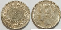 Niederlande 25 cent 1904 vz 139.61 US$ Tax included +  58.66 US$ shipping