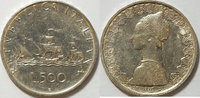 Italien 500 Lire Schiffsmotiv -