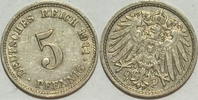 Kaiserreich 5 Pf 1911 D ss 1.17 US$ Tax included +  18.76 US$ shipping