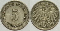 Kaiserreich 5 Pf 1912 F ss 1.17 US$ Tax included +  18.76 US$ shipping