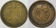 Spanien 2,5 Pesetas 1953 ss 2.35 US$ Tax included +  18.76 US$ shipping