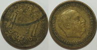 Spanien 2,5 Pesetas 1953 ss 2.35 US$ Tax included +  18.76 US$ shipping