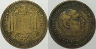 Spanien 2,5 Pesetas 1953 ss 2.35 US$ Tax included +  18.76 US$ shipping