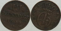 Mecklenburg-Strelitz 3 Pfennige -