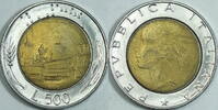 Italien 500 Lire 1989 vz 2.93 US$ Tax included +  18.76 US$ shipping