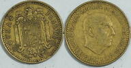 Spanien 1 Peseta 1969 ss 2.35 US$ Tax included +  18.76 US$ shipping