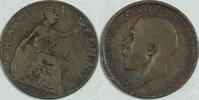 Grossbritannien 1/2 Penny 1922 ss 3.40 US$ Tax included +  18.76 US$ shipping