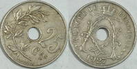 Belgien 25 Centimes 1927 ss 4.58 US$ Tax included +  18.76 US$ shipping