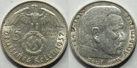 3. Reich 5 RM 1937 J vz 26.40 US$ Tax included +  18.76 US$ shipping