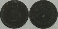 Deutschland 5 Pfennig Linienschiff Scheswig Hollstein -