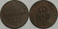 3 Pf 1855 A Preußen Friedrich Wilhelm IV. (1840-1861) vz - st