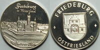 Deutschland Silbermed. Friedeburg Landkreis Friesland Silbermedallie -
