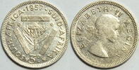 Südafrika 3 Pence 1957 ss 2.93 US$ Tax included +  18.76 US$ shipping