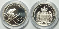 San Marino 1000 Lire Olympische Spiele Lillehammer 1994 Abfahrtslauf -