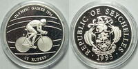 Seychellen 25 Rupees Olympische Spiele Atlanta 1996 Radfahren -