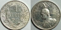 1 Rupie 1911 J Deutsch Ostafrika  ss